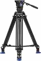 Amazon.com : Benro BV4 Pro Twin Leg Aluminum Video Tripod